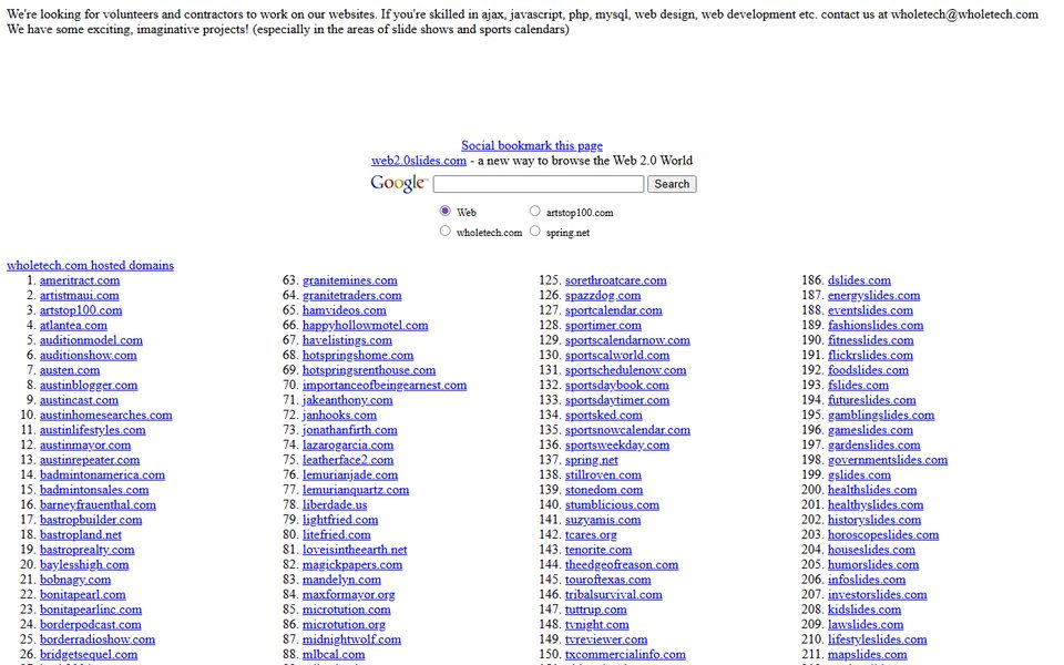 Peak-activity snapshot of campaignpromise.com from Jun 30, 2006
